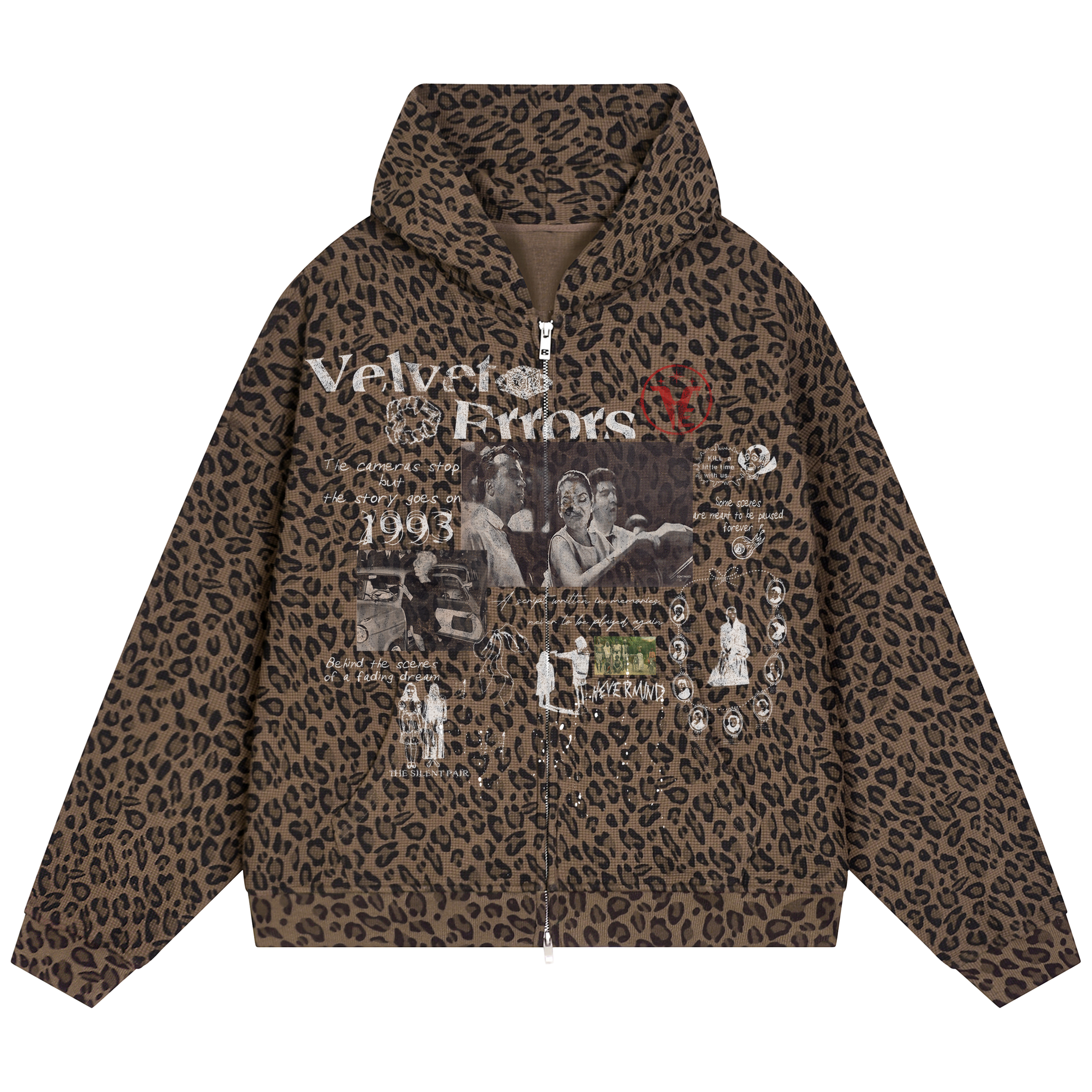 Close-up of Velvet Errors Waffle Mocks with a faded background, showcasing their detailed waffle pattern and texture.