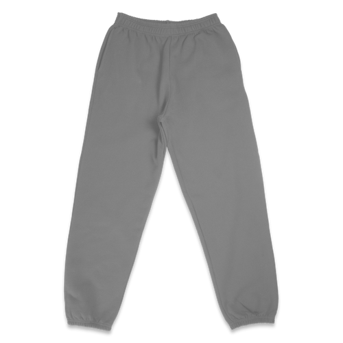 Gray Velvet Errors blank jogger sweats with an elastic waistband and relaxed fit, ideal for casual and comfortable wear.