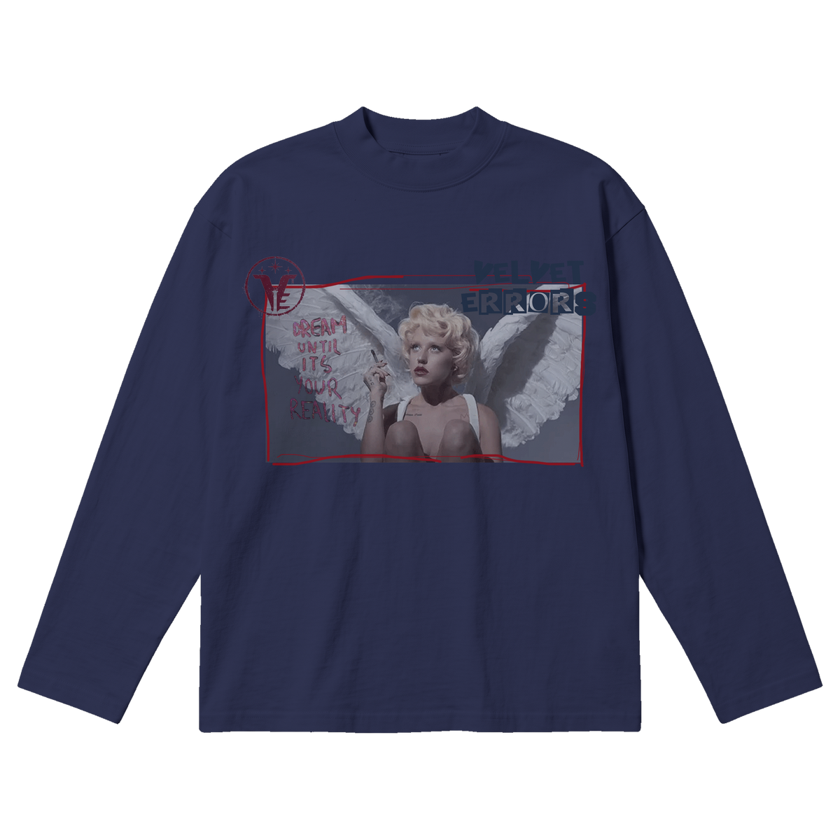 Reality Baggy Long Sleeve - Blue