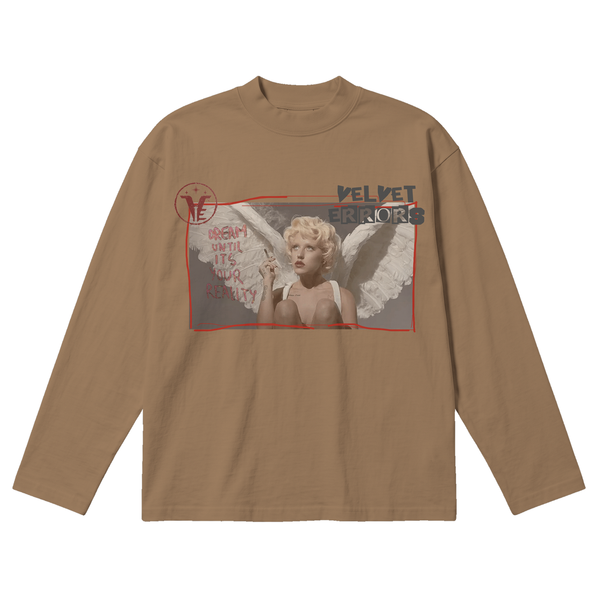 Reality Baggy Long Sleeve - Latte