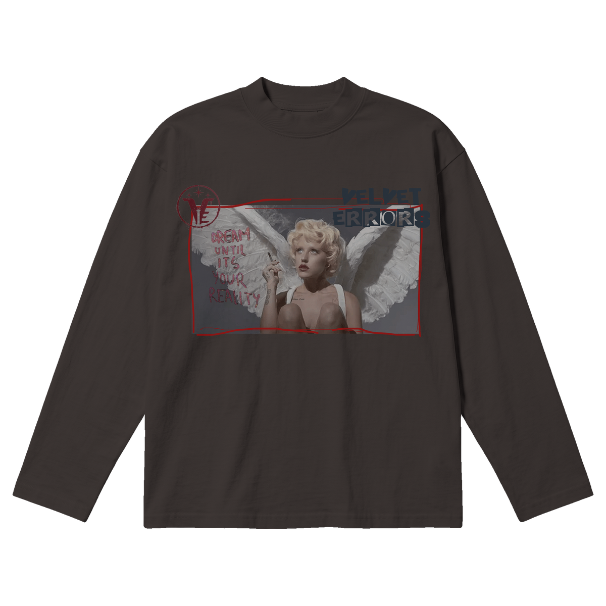 Reality Baggy Long Sleeve - Off Black