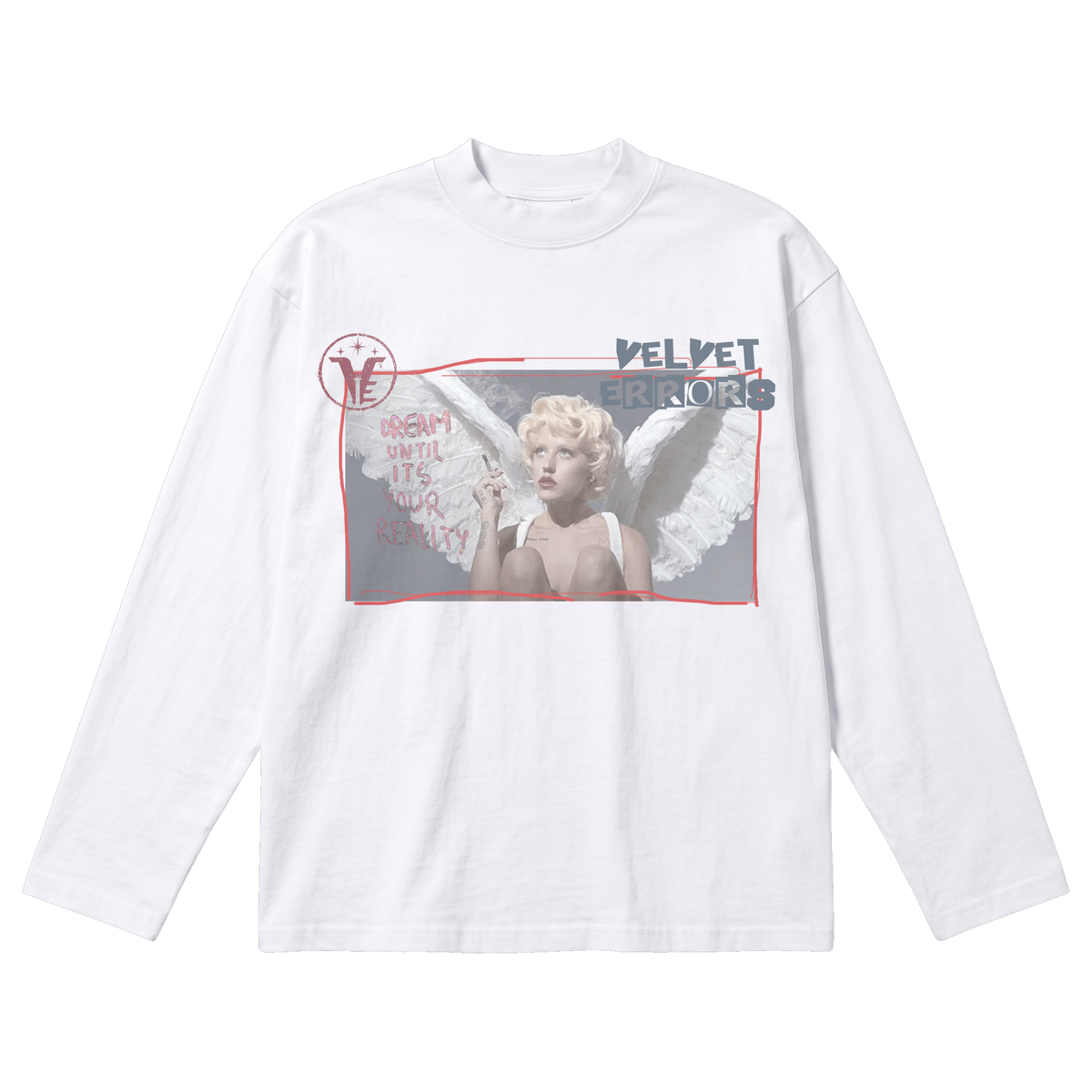 Reality Baggy Long Sleeve - White