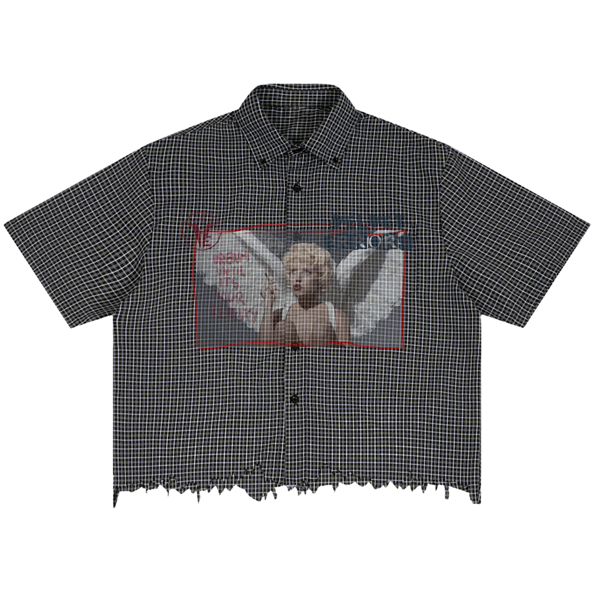 Reality Distress Button Up