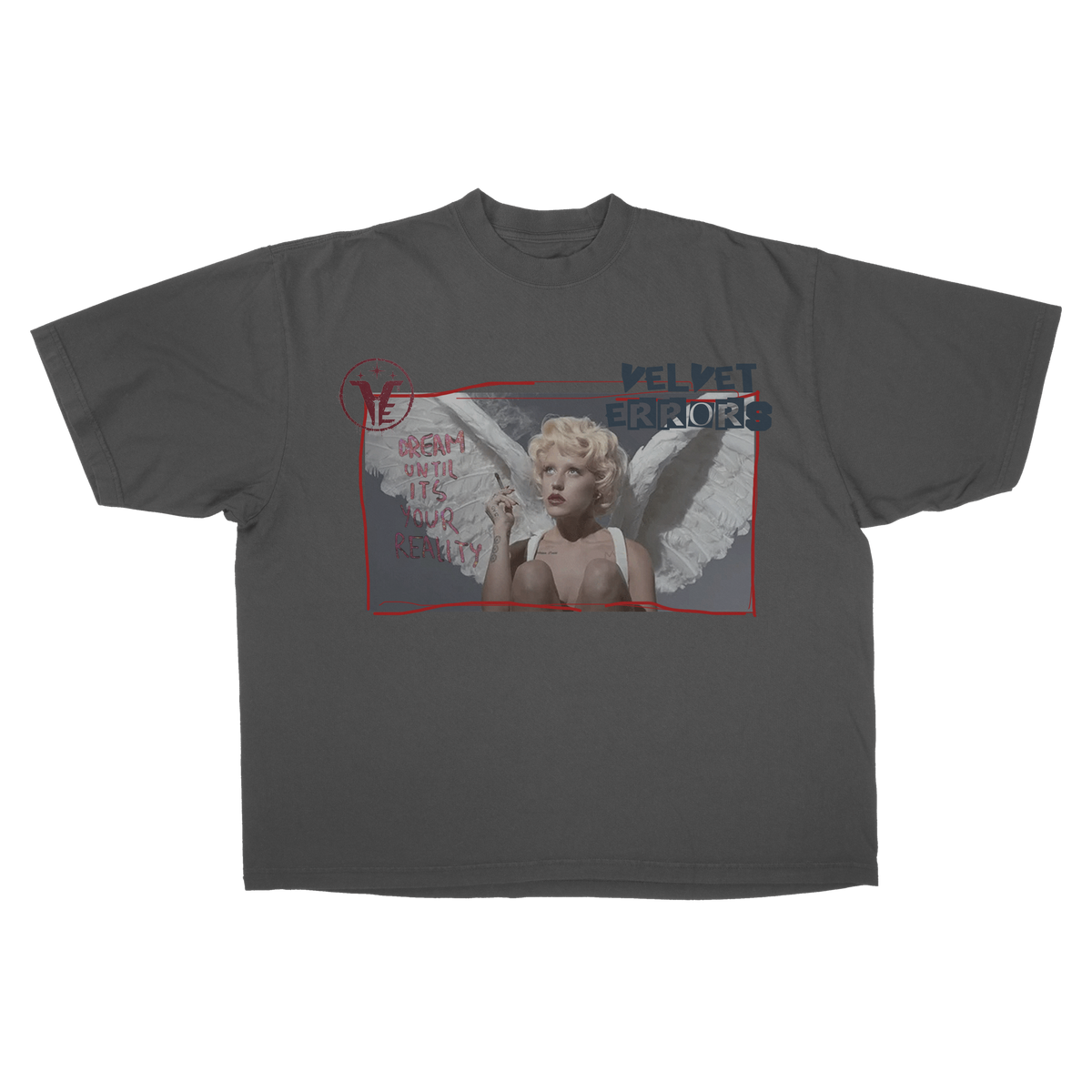Reality Drop Tee - Grey