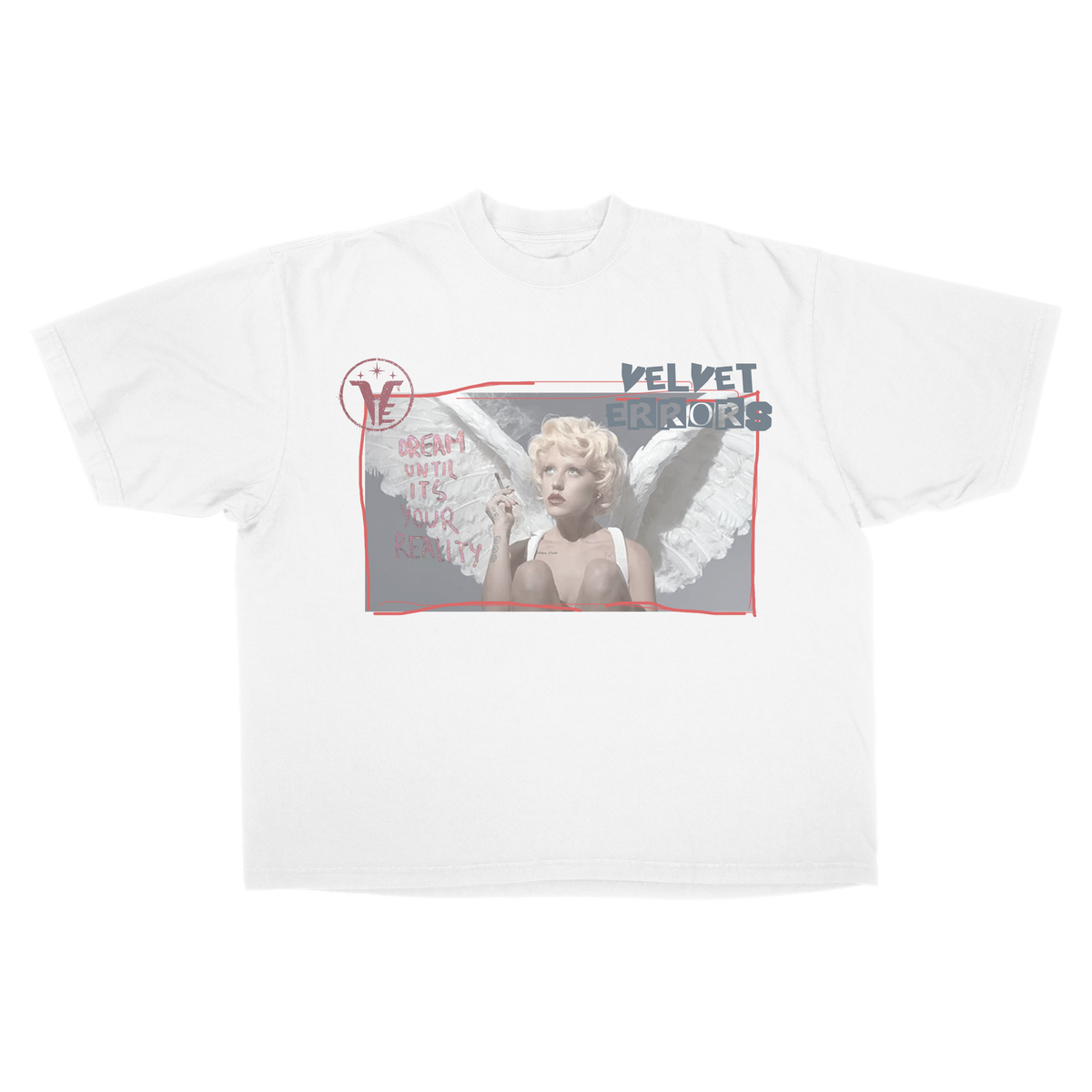 Reality Drop Tee - White