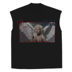 Reality Sleeveless Tee - Black