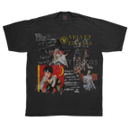 Black star-shaped patient mocks by Velvet Errors featuring a sleek design on a dark background.