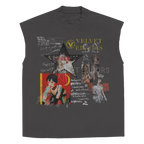 Grey sleeveless top with star patterns from Velvet Errors' Star Patient Mocks collection.