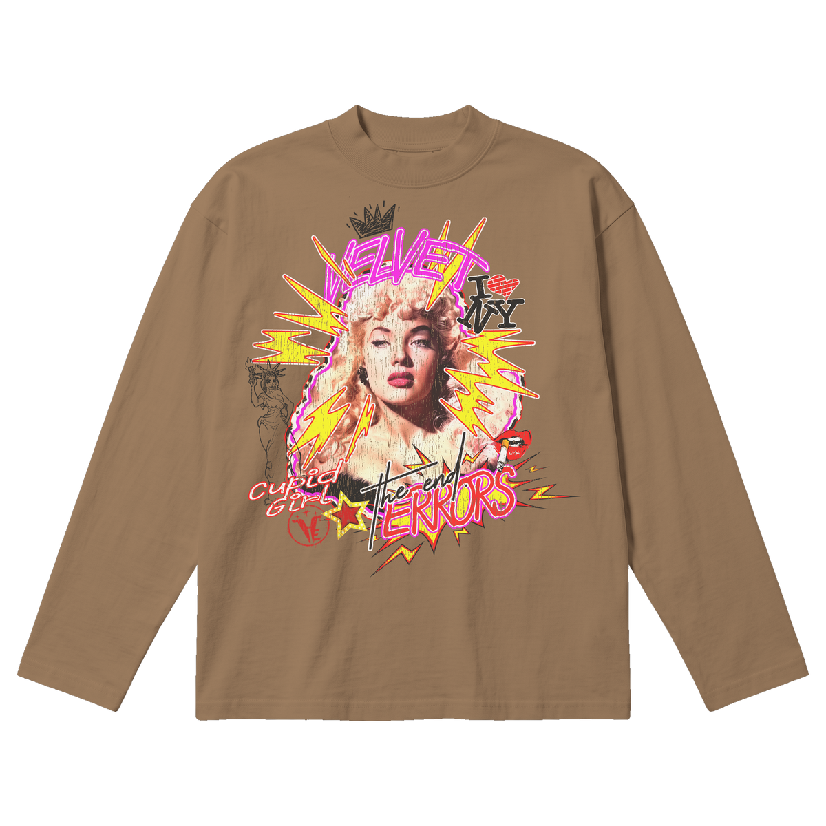 The End - Baggy Long Sleeve Latte