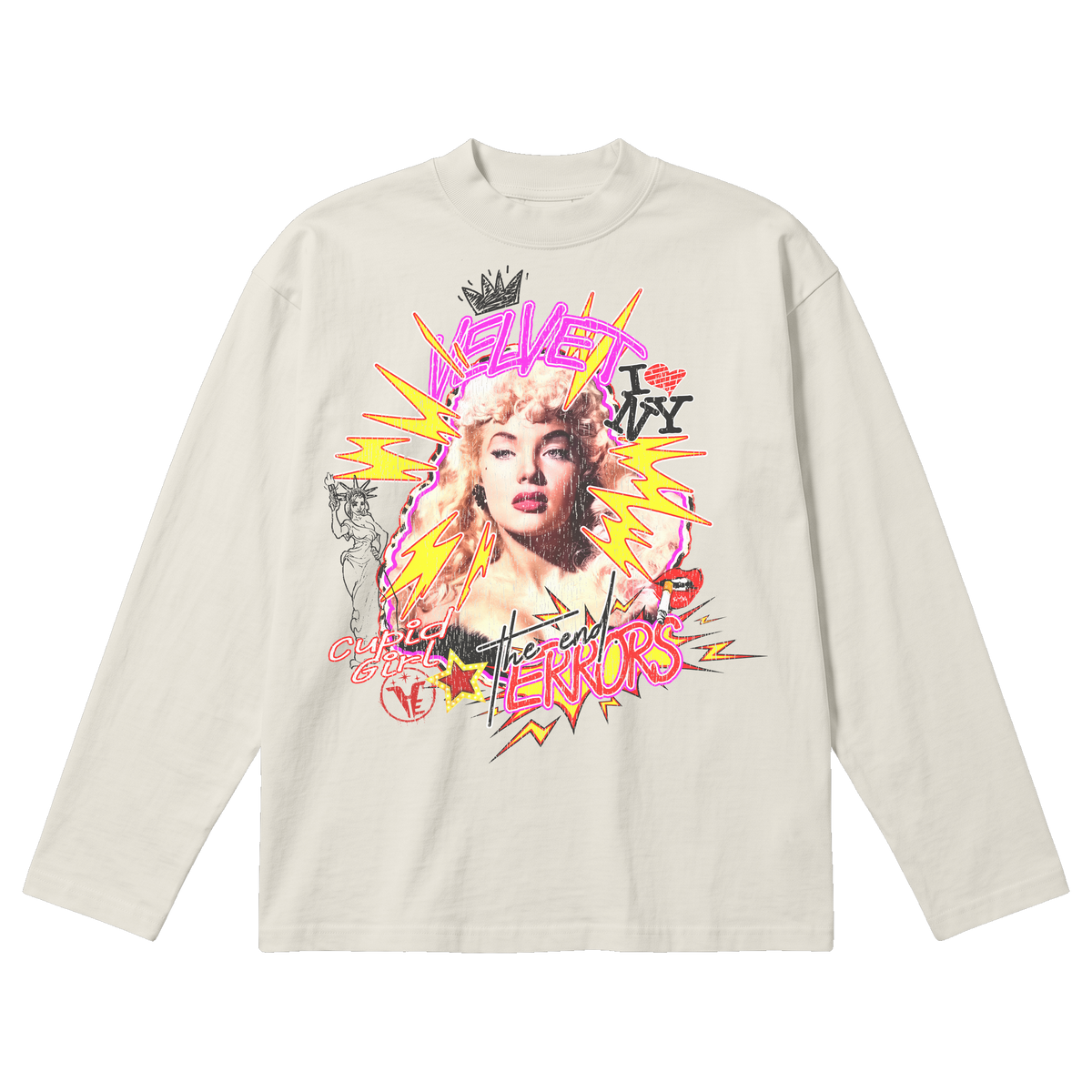 The End - Baggy Long Sleeve OffWhite