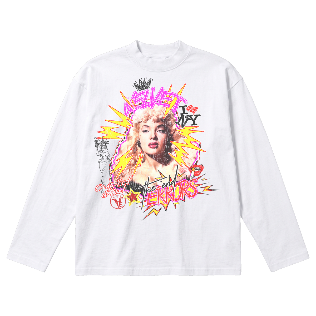 The End - Baggy Long Sleeve White