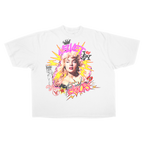 The End - Drop Shoulder Tee White