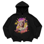The End - Premium Zip Up Blank Black