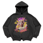 The End - Premium Zip Up Blank Grey