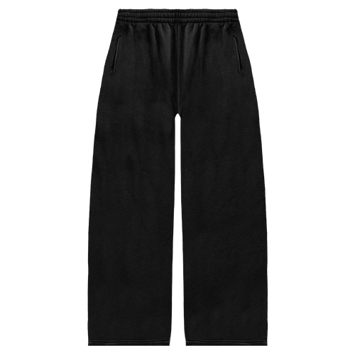 Loose-fit, black baggy sweats by Velvet Errors with a relaxed waistband and casual style for comfortable everyday wear.