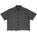 Blank Distress Button Up