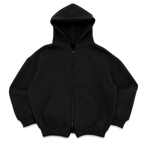 Blank Zip Up - Black
