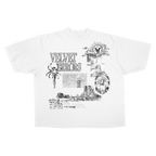 Mirage Drop Tee - White