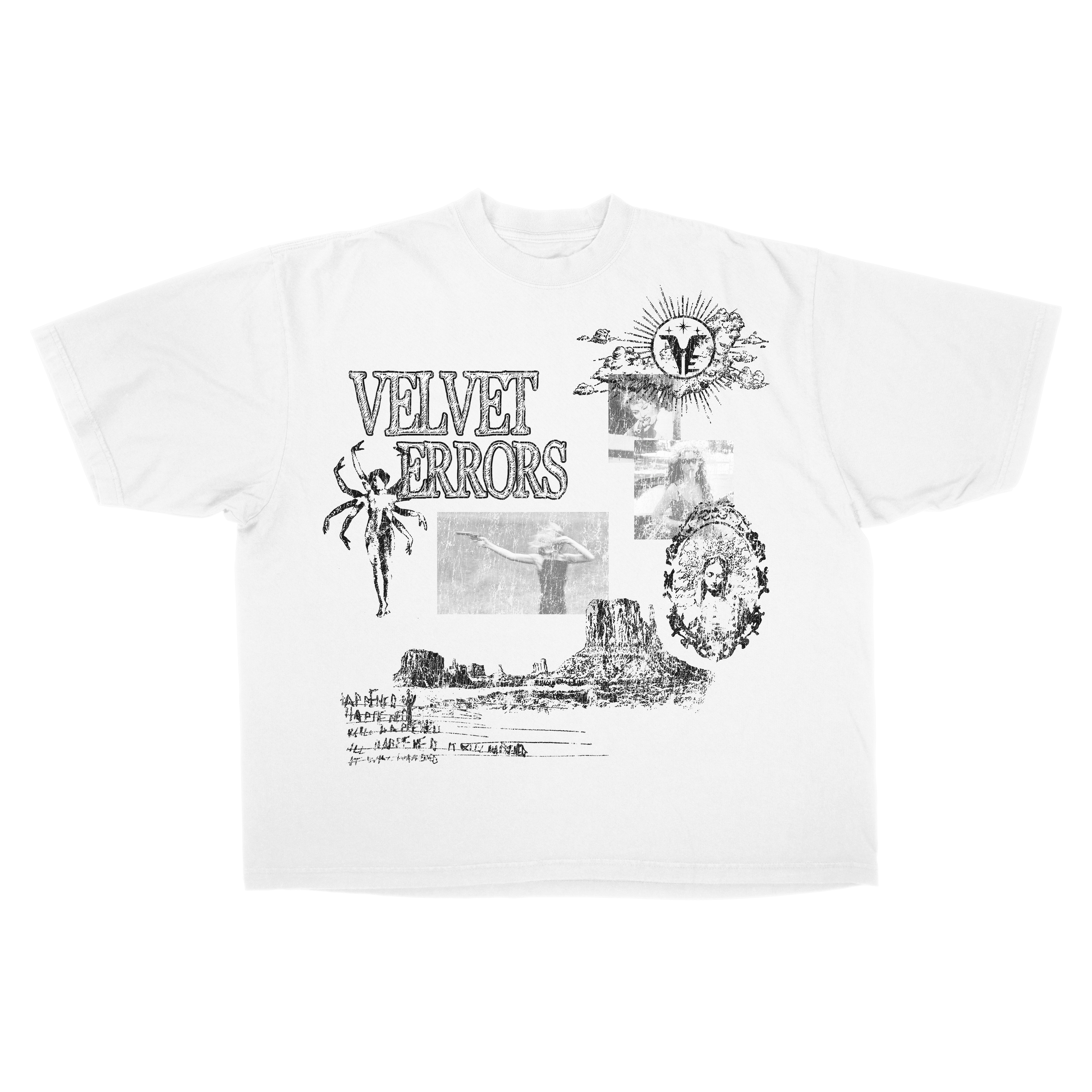 Mirage Drop Tee - White