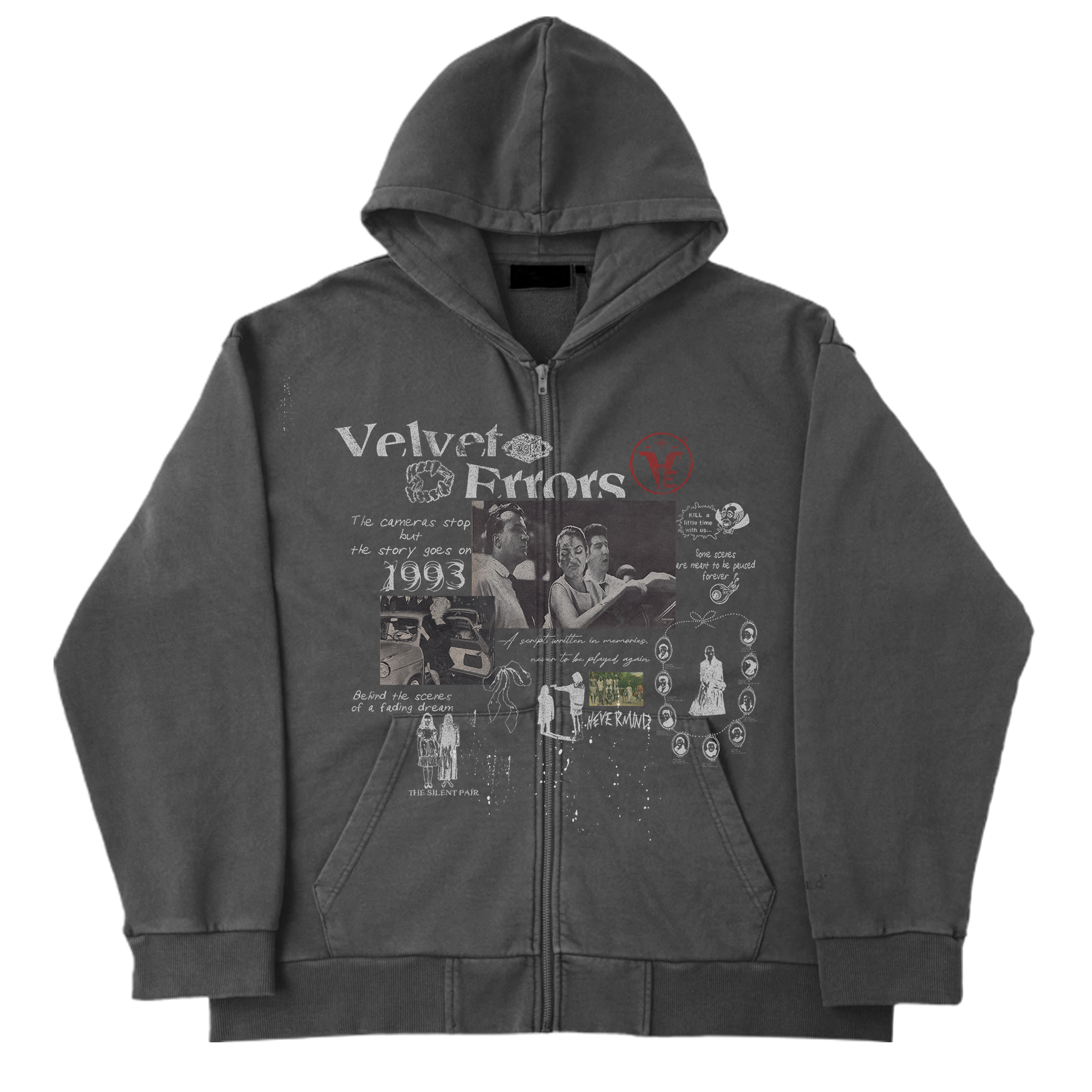 Fade Out Zip Up