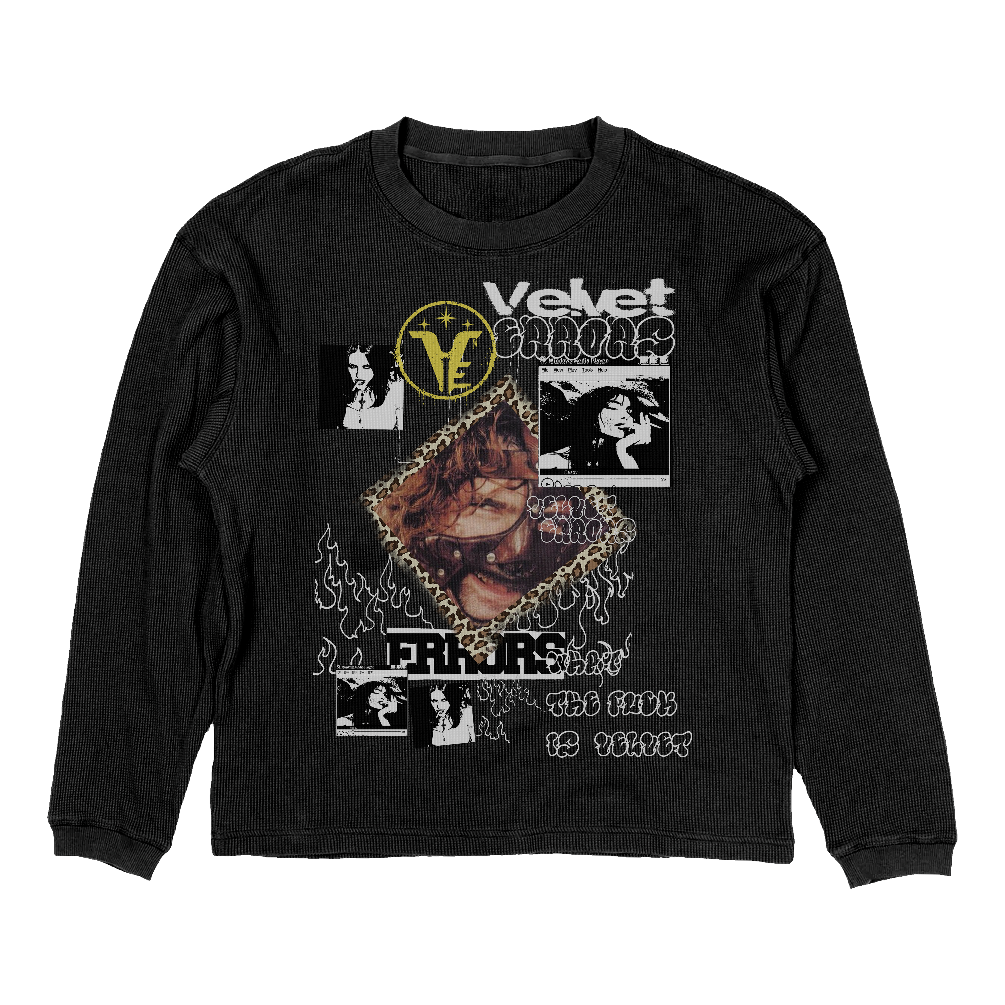 Black Feral Thermal by Velvet Errors, a cozy, insulated garment with a sleek design and textured fabric visible in the image.
