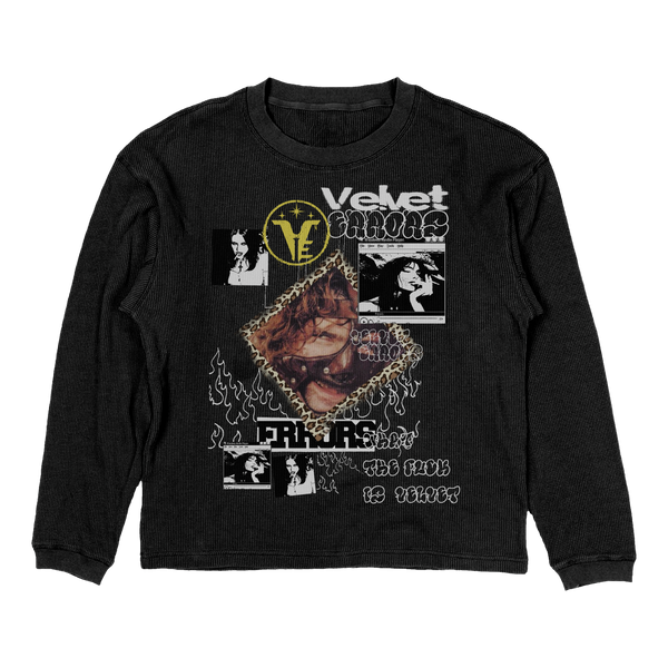 Black Feral Thermal by Velvet Errors, a cozy, insulated garment with a sleek design and textured fabric visible in the image.