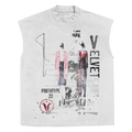 Prototype 23 Sleeveless Tee in White — Velvet Errors