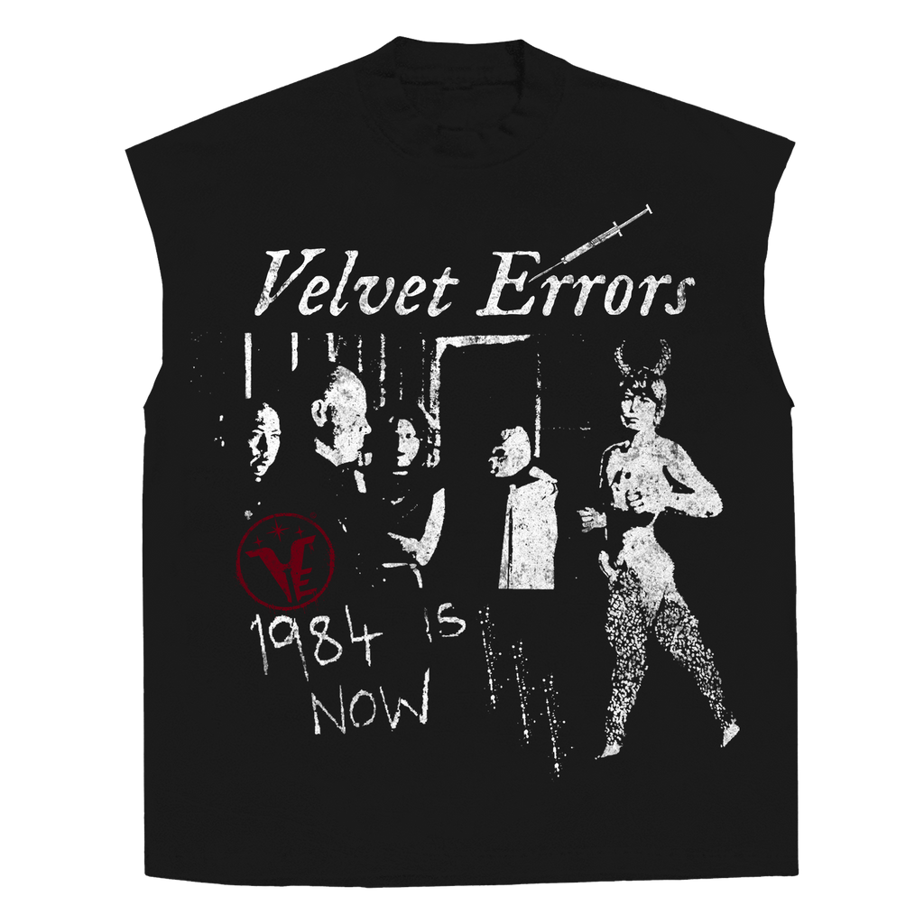 Decay Sleeveless Tee in Black — Velvet Errors