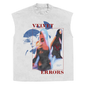 Fade Out Sleeveless Tee in White — Velvet Errors