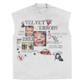 Forever Stuck Sleeveless Tee in White — Velvet Errors