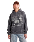 Gray Mirage Hoodie by Velvet Errors, displayed on a model in a relaxed pose showcasing the cozy fit and soft fabric.