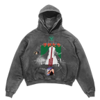 Next Generation Hoodie by Velvet Errors in grey, featuring a comfortable fit and modern design, shown on a model.