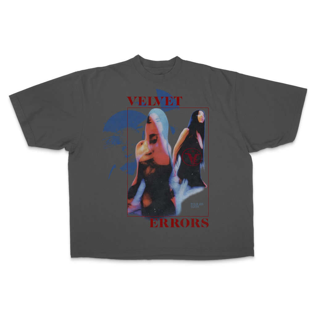 Fade Out Drop Tee - Grey
