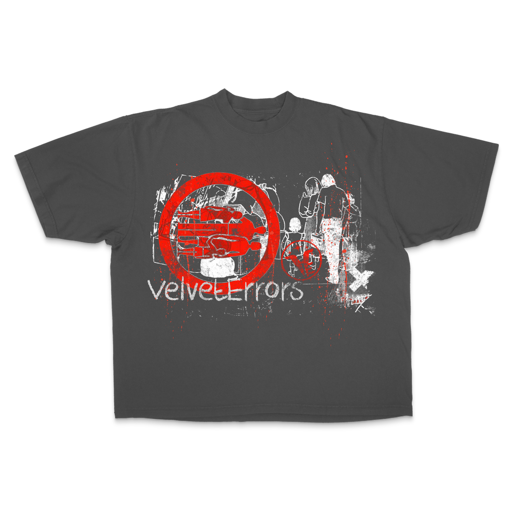 Fragments Drop Tee - Grey