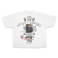 True Lies Drop Tee - White