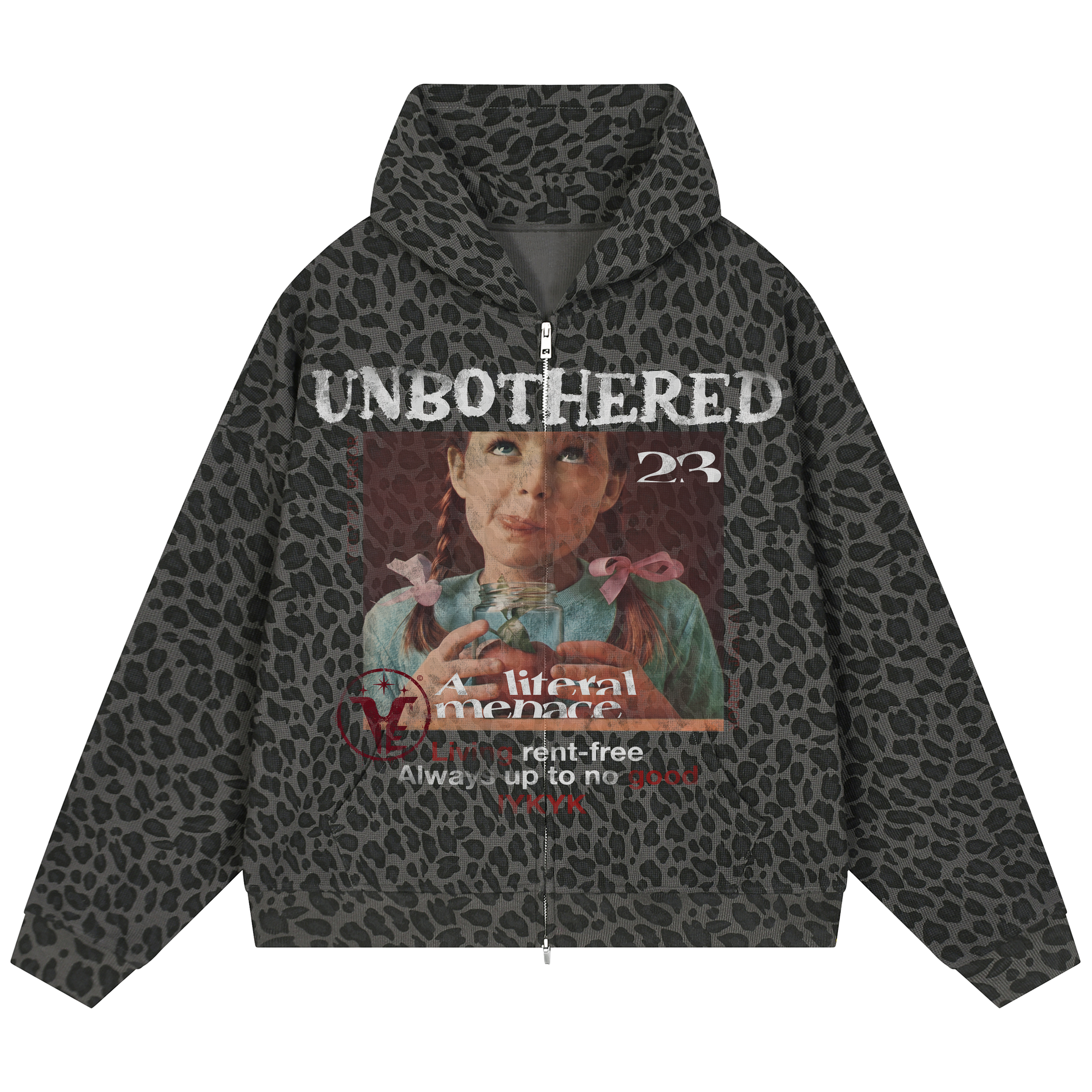 Unbothered Waffle Mocks by Velvet Errors featuring a sleek, graphic design with a confident, unbothered expression.