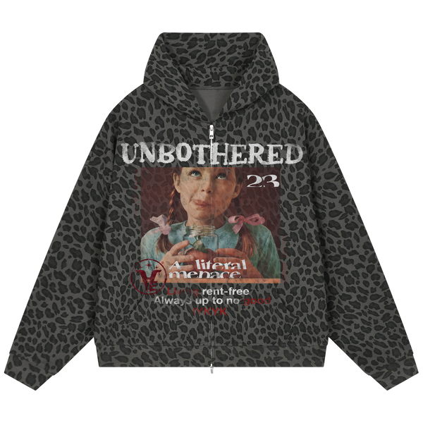 Unbothered Waffle Mocks by Velvet Errors featuring quirky, expressive design on a white background.