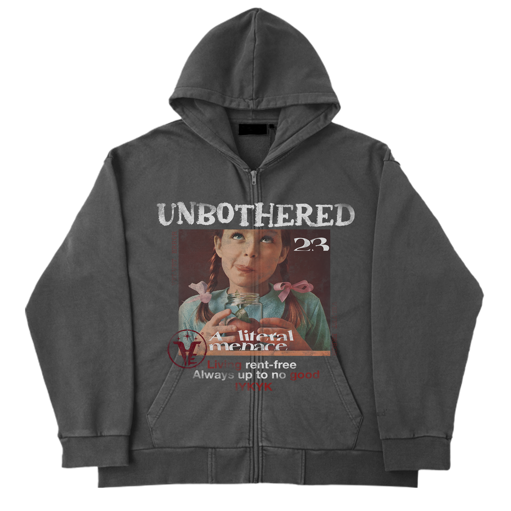 Unbothered Zip Up