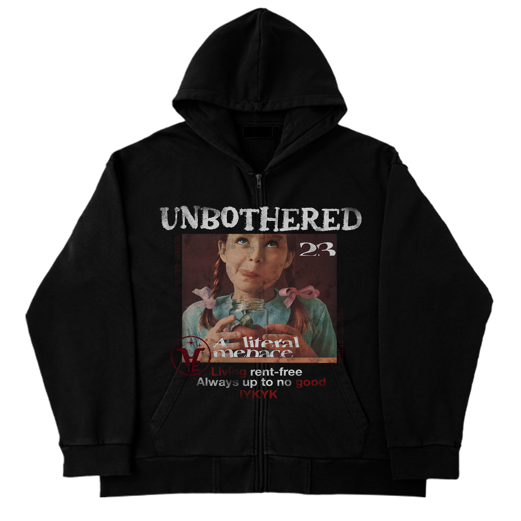 Unbothered Zip Up