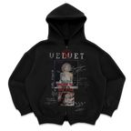 Velvet Errors new zip-up mocks featuring a sleek design, showcased on a mannequin with a focus on the zipper detail.