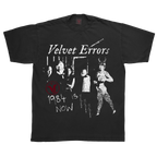 Black 1984 T-shirt by Velvet Errors featuring bold graphic print on the front, casual fit, and soft cotton fabric.