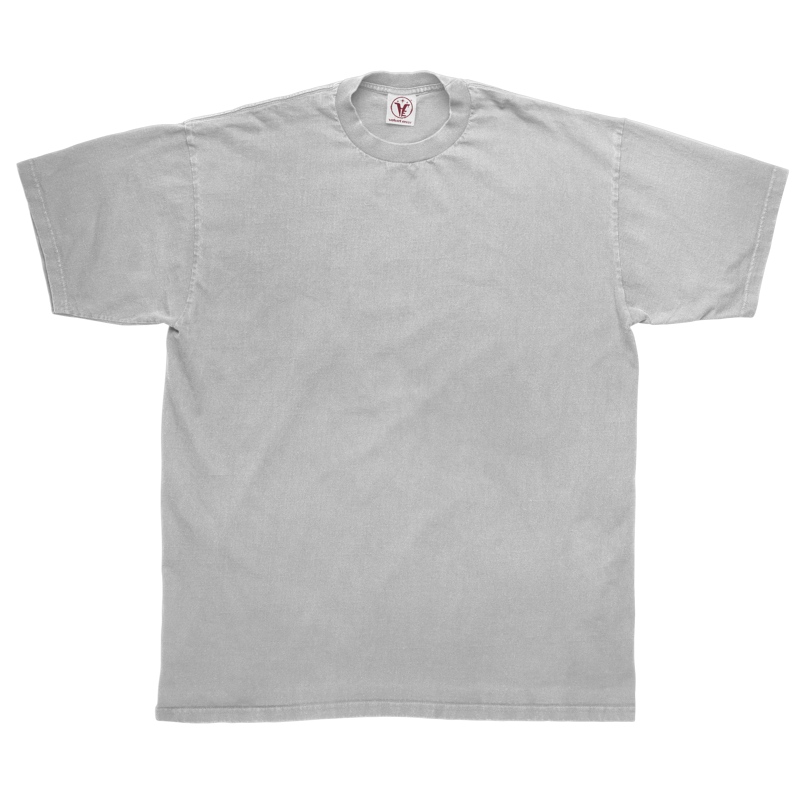 Black Velvet Errors blank T-shirt with a simple crew neck and short sleeves, casual and versatile for everyday wear.