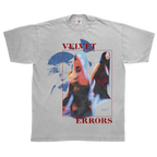 Grey Velvet Errors Elites Tee, a casual men's T-shirt with a relaxed fit and branded logo on the front.