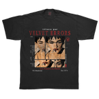 Grey Madonna T-shirt by Velvet Errors with graphic print, casual fit, soft fabric, and classic crewneck design.