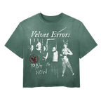 Black Velvet Errors 1984 Wash Tee featuring a relaxed fit and vintage-inspired design, perfect for casual streetwear style.