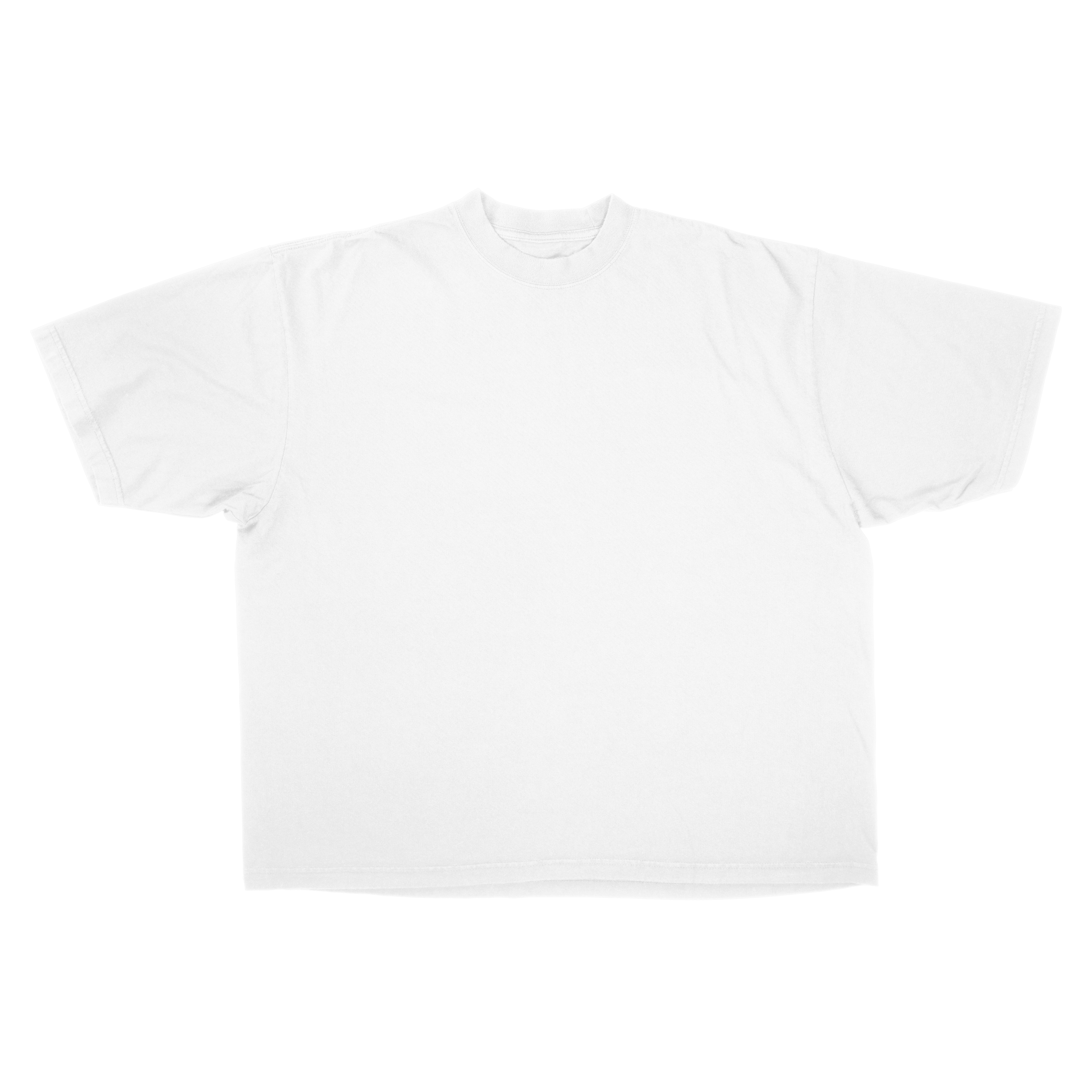 Black Blank Drop Tee by Velvet Errors, casual unisex t-shirt with a simple design, shown flat on a white background.