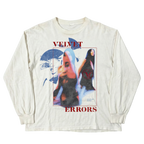 Black Velvet Errors Elites long sleeve shirt with a fitted design, displayed on a plain background.