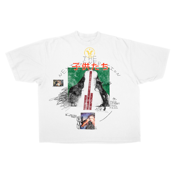 Black Next Generation Drop Tee by Velvet Errors featuring a relaxed fit and modern streetwear style.
