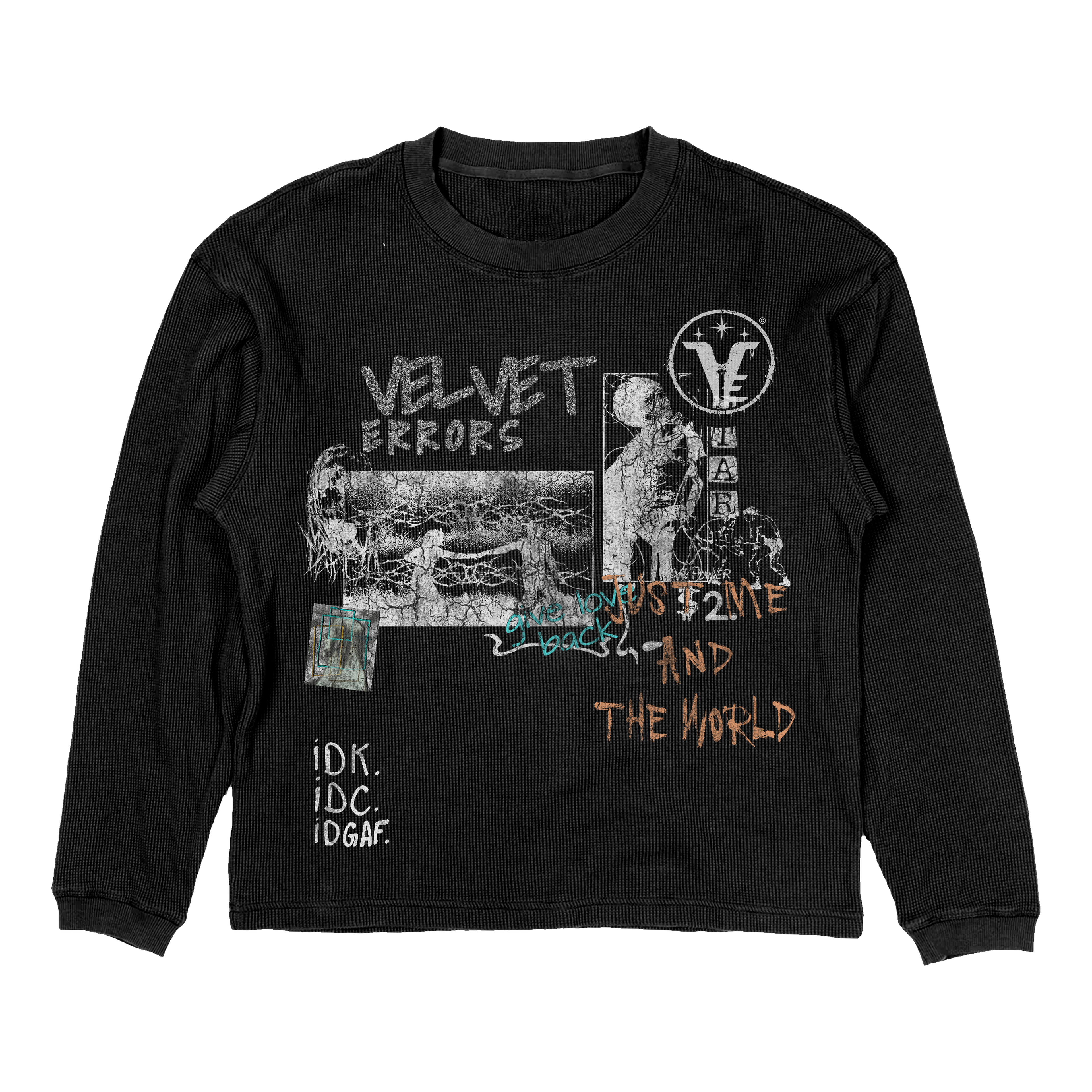 Small black Velvet Sins Thermal from Velvet Errors, featuring soft velvet fabric and thermal lining for cozy warmth.