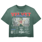 Small blue Don't Pretend Wash T-shirt by Velvet Errors, featuring a casual fit and soft cotton fabric.
